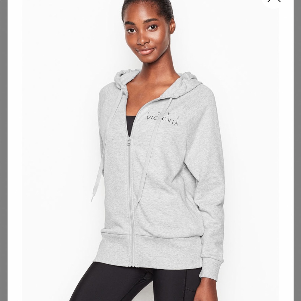 Victoria’s Secret zip up hoodie size Small